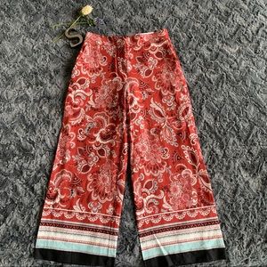 NWT Ann Taylor The Linen Wide Leg Pant